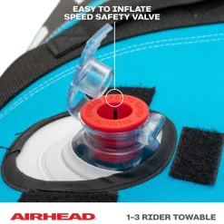 Booyah! 3 | 1-3 Rider Towable Tube for Boating