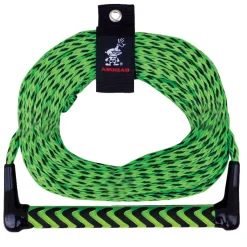 EVA Grip Handle Water Ski Tow Rope | 75 ft. - Green
