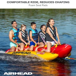 Jumbo Dog | 1-5 Rider Towable Tube for Boating