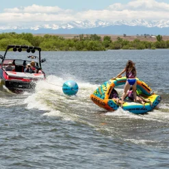Orb Booster Ball | Towable Tube Rope for Boating - 60 ft.