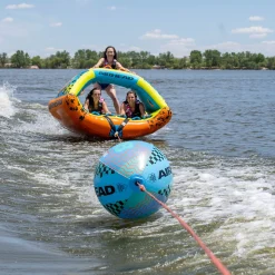 Orb Booster Ball | Towable Tube Rope for Boating - 60 ft.