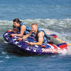 Stars & Stripes 2 | 1-2 Rider Towable Tube for Boating