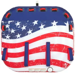 Stars & Stripes 3 | 1-3 Rider Towable Tube for Boating