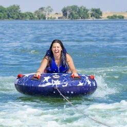 Stars & Stripes | 1 Rider Towable Tube for Boating