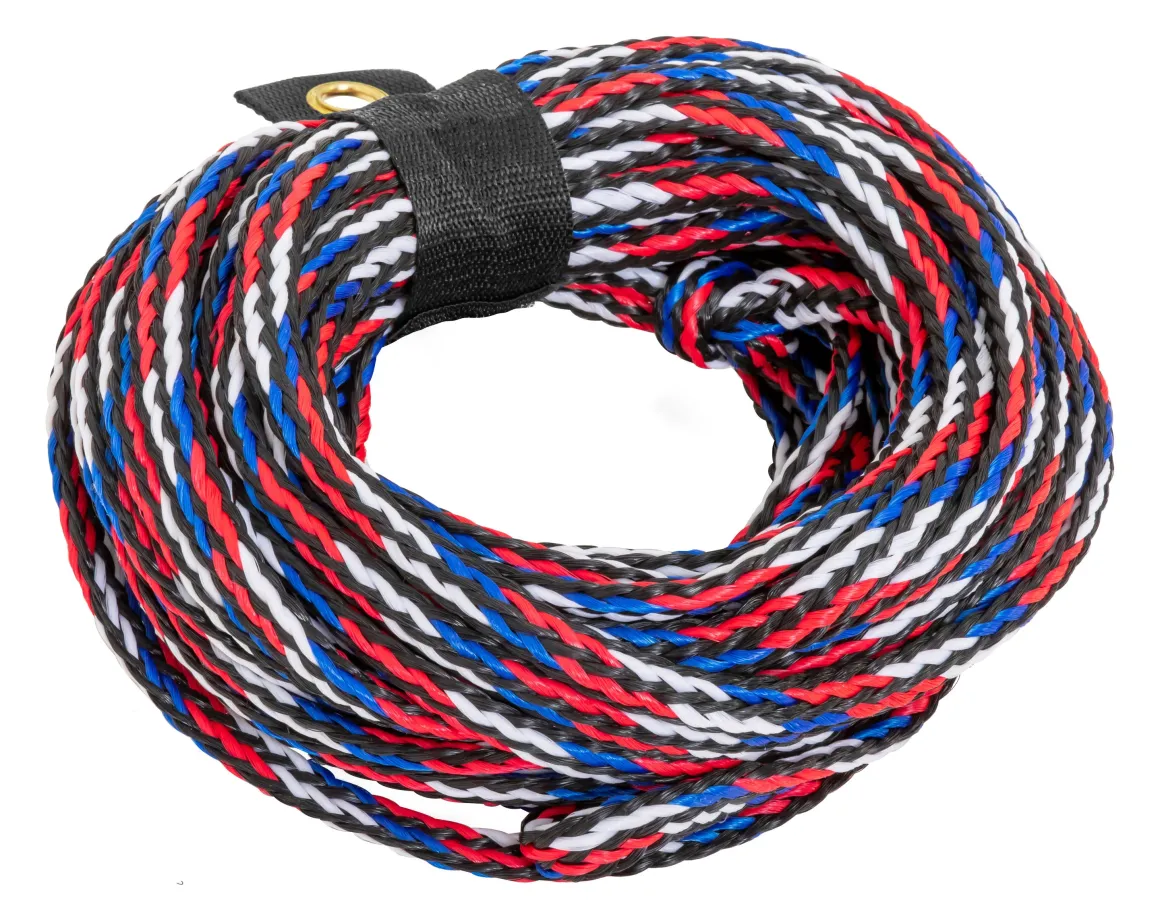 Stars & Stripes Kit | 1 Rider Towable Tube, Pump, Rope for Boating