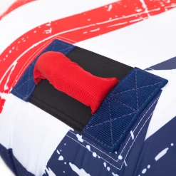 Stars & Stripes Kit | 1 Rider Towable Tube, Pump, Rope for Boating