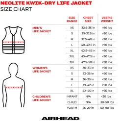 Wicked Neolite Kwik-Dry Life Jacket Vest | Infant-Adult
